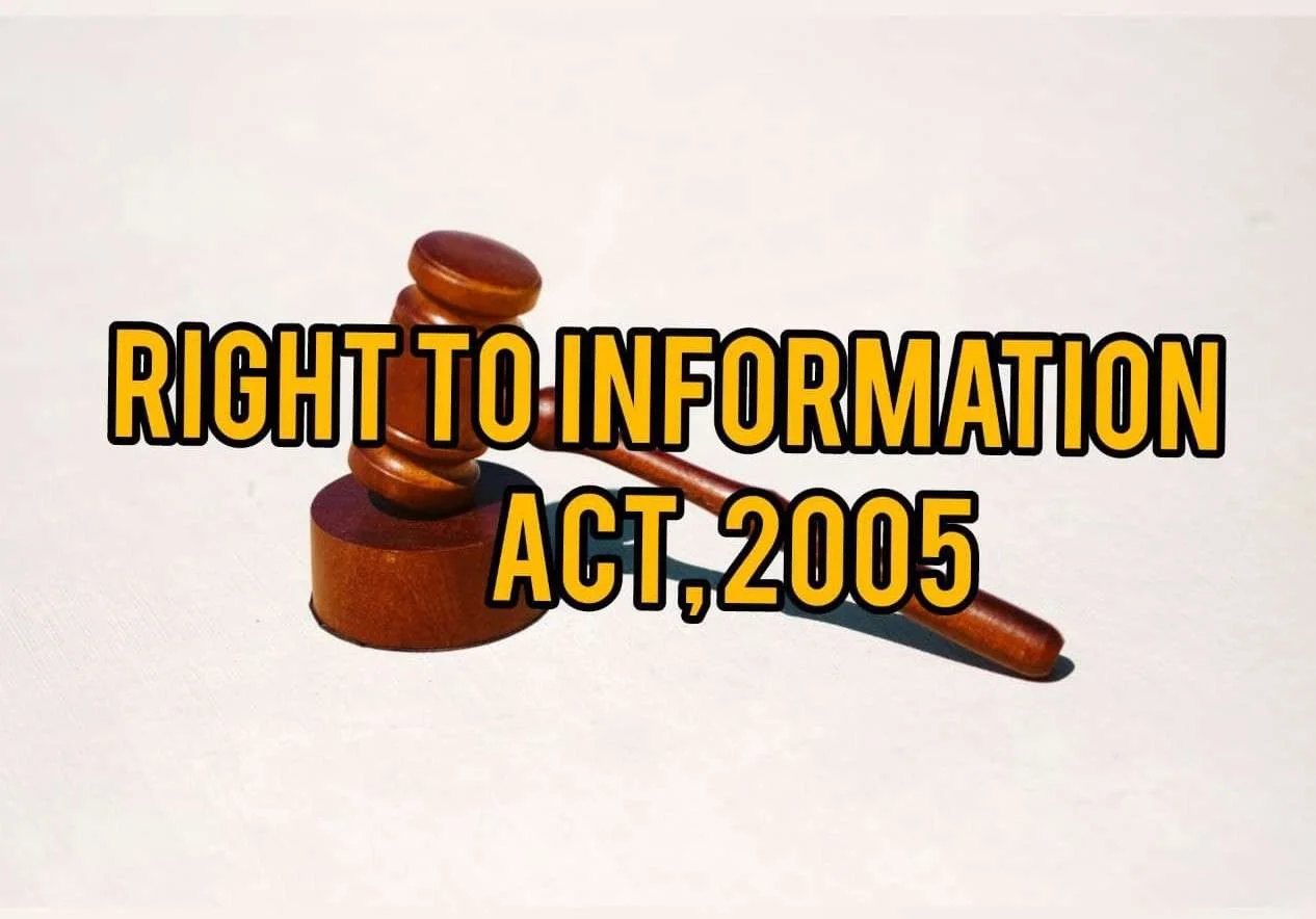 The Right to Information Act 2005