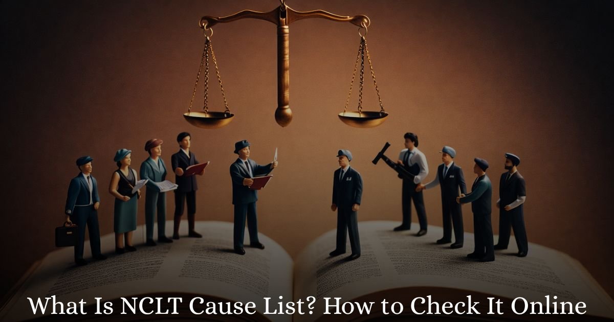 What Is NCLT Cause List How to Check It Online